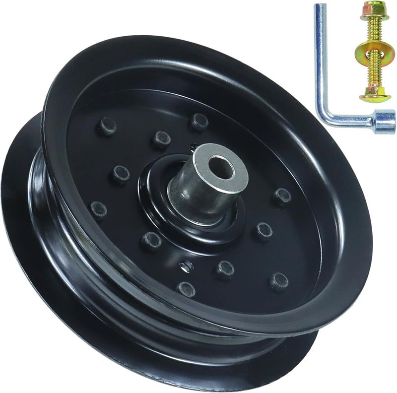 POSFLAG 532196106 Husqvarna Idler Pulley Replaces 197379 Idler Pulley Craftsman, 532197379 Husqvarna Idler Pulley, 532196106 Idler Pulley, 196106 for Husqvarna Z254 YTH22V46 LGT2654 YTH2348 Tractors - Image 1